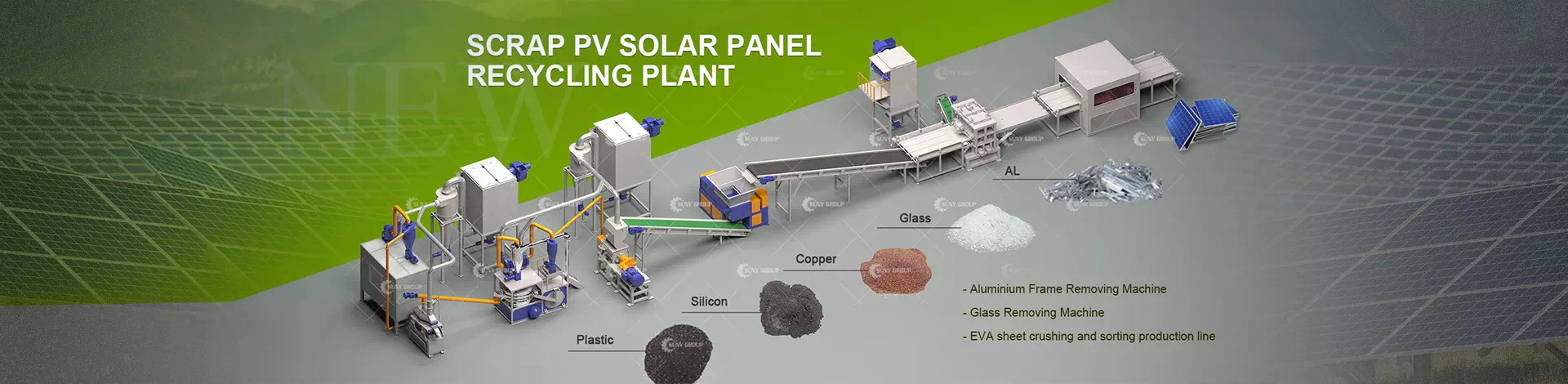 Solar Panel Recycling Equipment