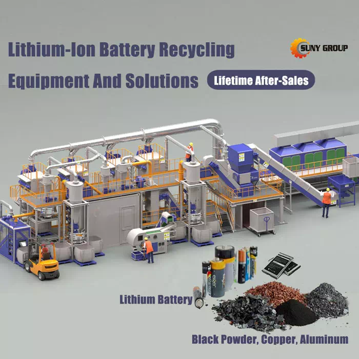 How to dispose of lithium-ion battery recycling? - SUNY GROUP MACHINE
