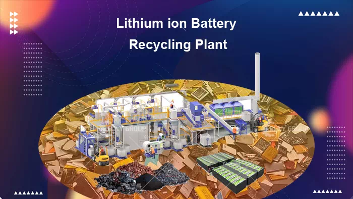 Machine For Recycling Used Lithium Ion Battery