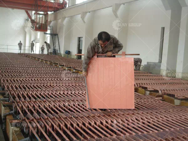 Manufacture machines for copper cathode manufacturing Manufacture machines for copper cathode manufacturing