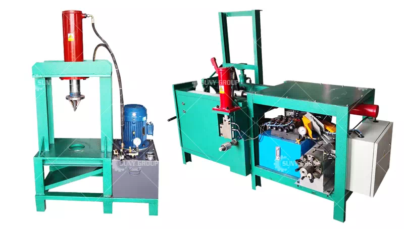 Motor-stator-copper-extraction-machine