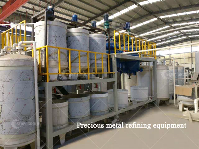 Precious metal refining equipment