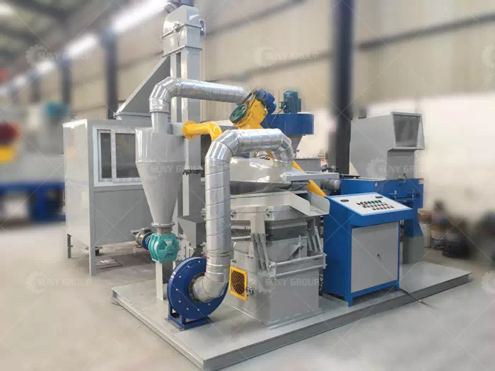 Waste wire recycling equipment