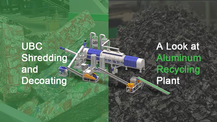 Equipment for Aluminum Can Decoating and Recycling