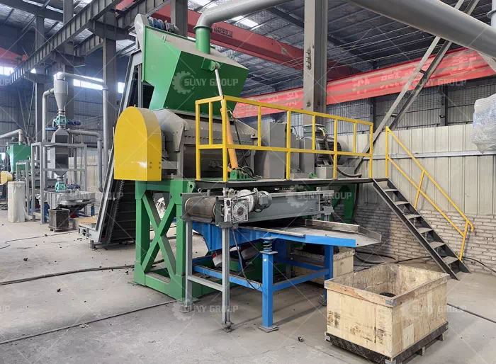 Complete Tyre Recycling Plant Machinery