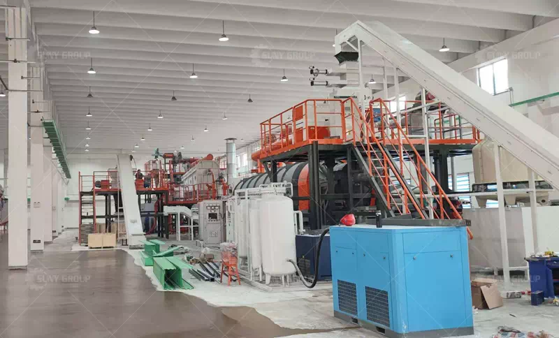 Lithium Battery Recycling Equipment Customer Site