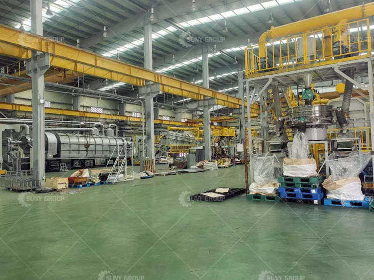 Lithium Battery Recycling Production Line for Korean Customer Lithium Battery Recycling Production Line for Korean Customer