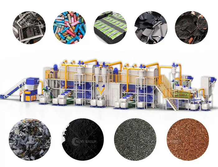 Lithium Ion Battery Recycling Plant Machineries