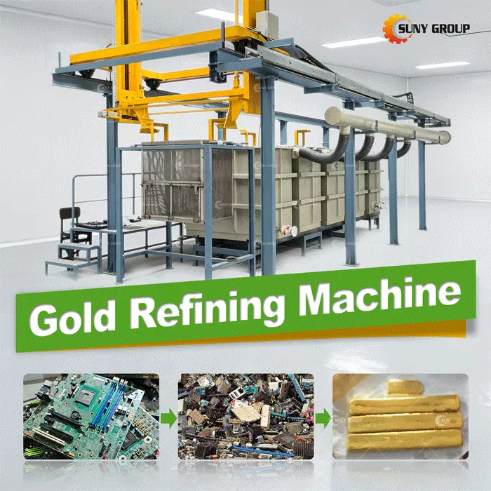 PCB Board Recycling and Gold Recovery Machinery