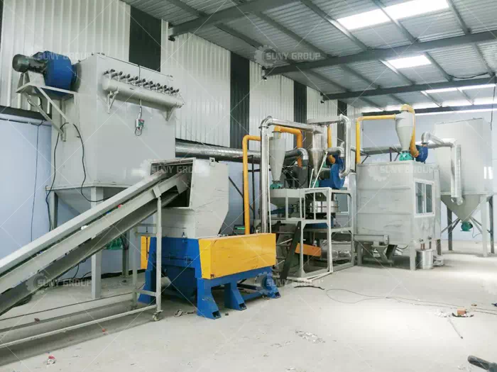 Plastic Aluminum Recycling Machine in India