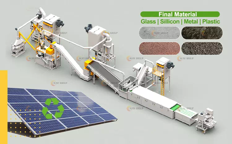 Solar Panel Recycling Production Line