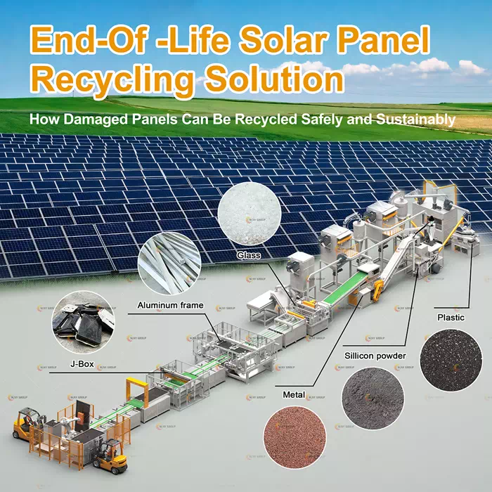 Solar Panels Recycling Technology Equipment