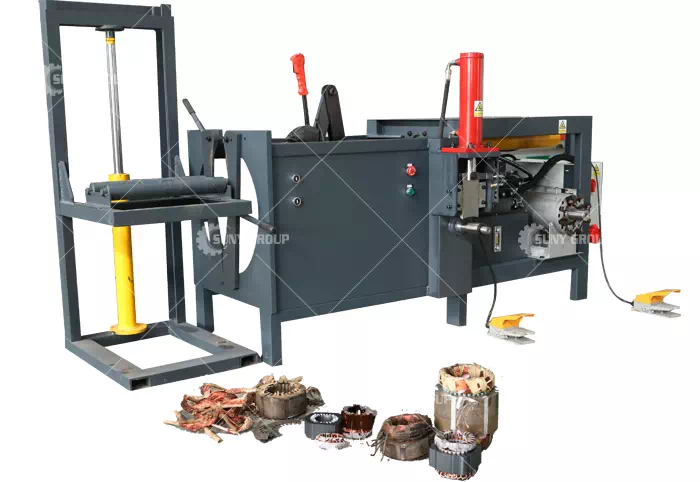 Stator and Rotor Copper Extraction and Recovery Machine