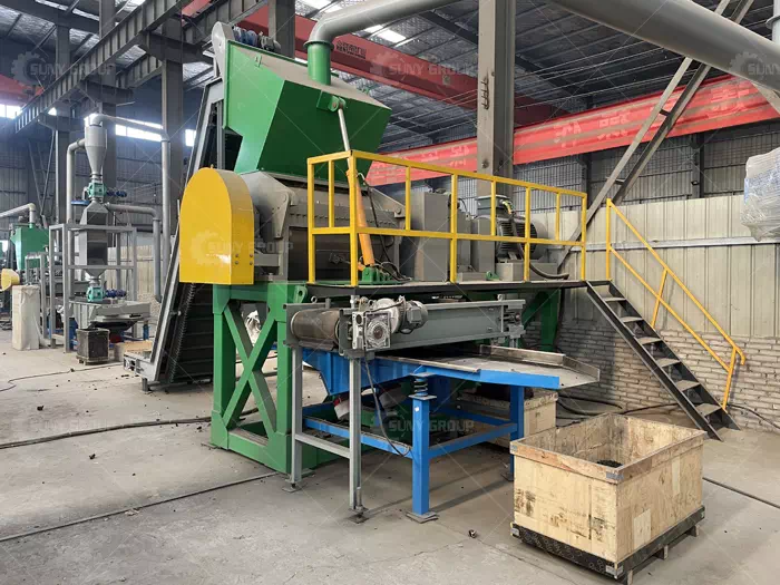 Tire Crushing and Recycling Production Line
