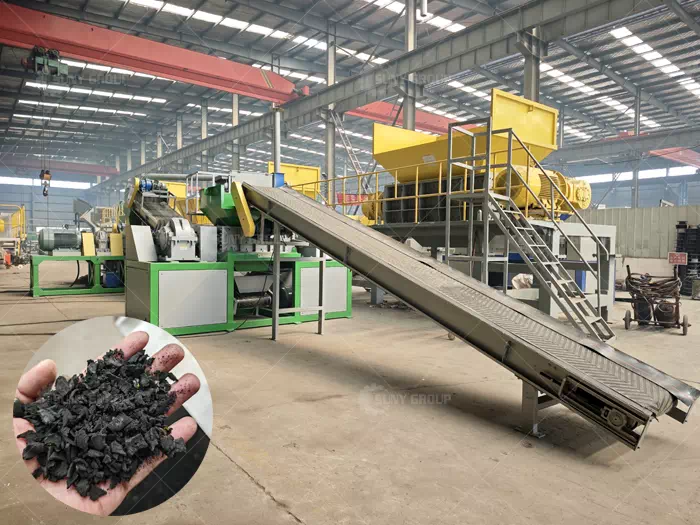 Waste Tire Recycling and Processing Production Line