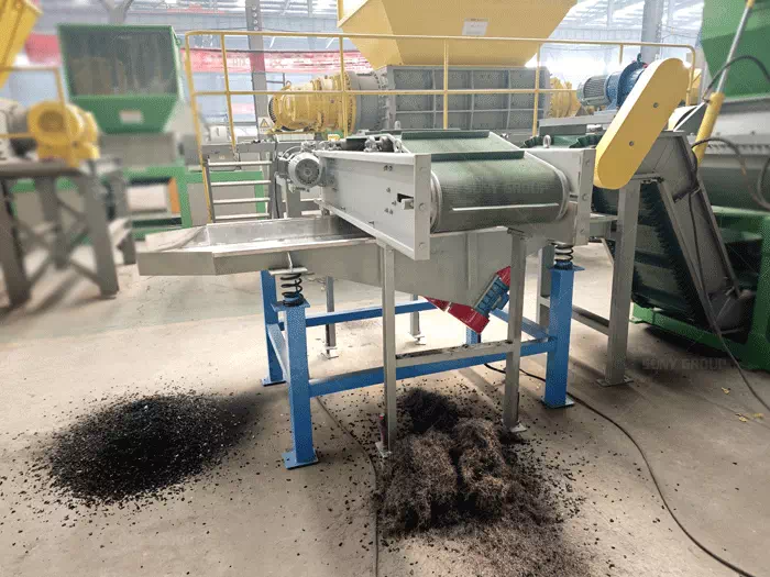Waste Tire Recycling Line for Crumb Rubber Production