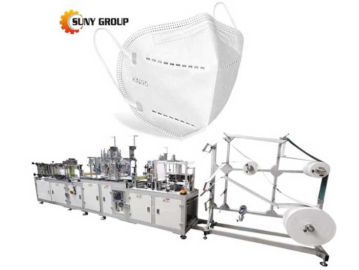 Factory High Speed Automatic N95 Face Mask Making Machine