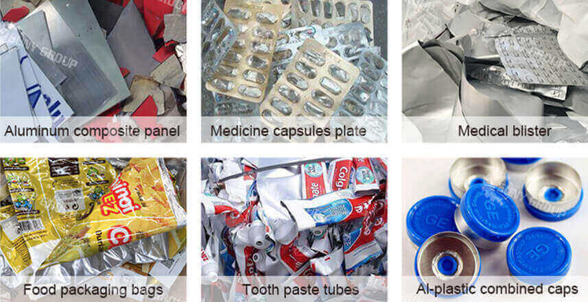 Aluminum Plastic Separator Raw Materials